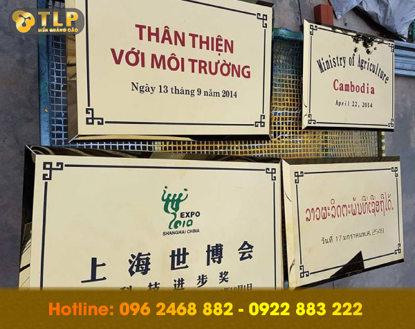 dia chi lam bien hieu cong ty inox - Quảng cáo TLP địa chỉ làm biển quảng cáo số 1 tại Long Biên