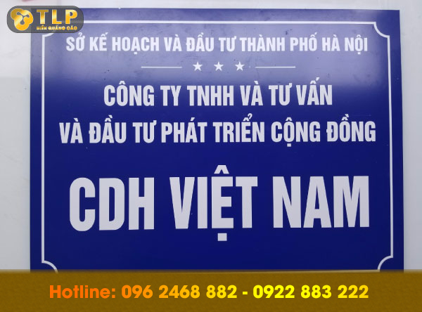 lam bien ten cong ty mica tai ha noi - Địa chỉ làm biển công ty mica giá rẻ, uy tín tại Hà Nội