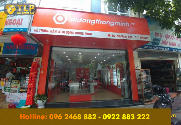 bien quang cao shop dien thoai - Làm biển quảng cáo cho cửa hàng điện thoại và những lưu ý