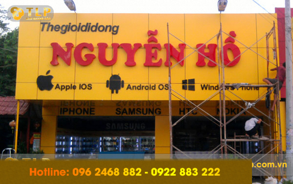 bien hieu dien thoai nguyen ho - 99 mẫu biển quảng cáo cửa hàng điện thoại độc đáo nhất