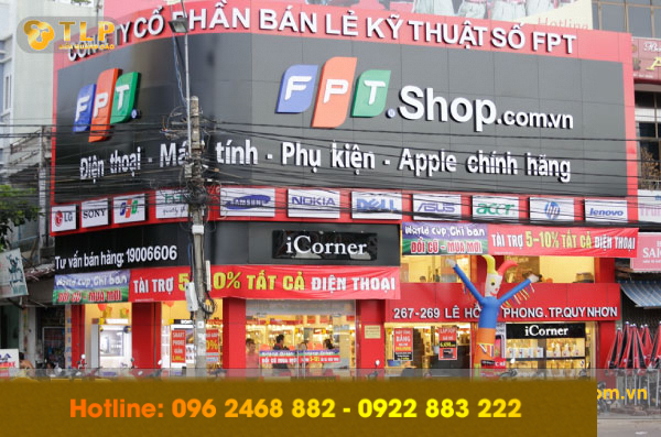 bien quang cao dien thoai fpt - 99 mẫu biển quảng cáo cửa hàng máy tính sang trọng nhất