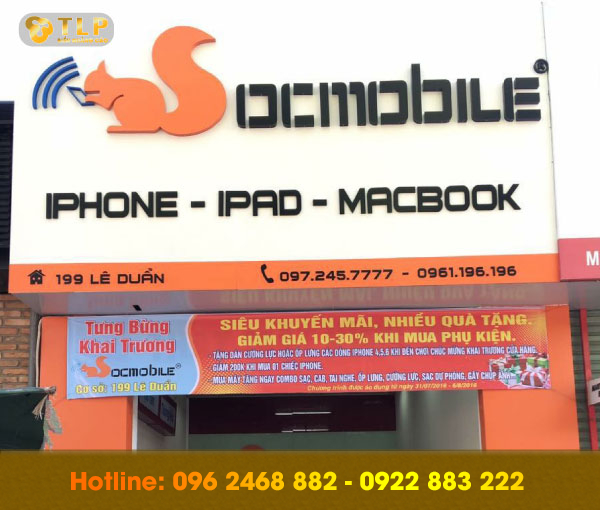 bien quang cao dien thoai - 99 mẫu biển quảng cáo cửa hàng điện thoại độc đáo nhất