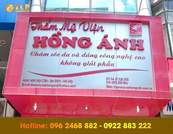 bien quang cao hong anh - Quảng cáo TLP địa chỉ làm biển quảng cáo số 1 tại Long Biên
