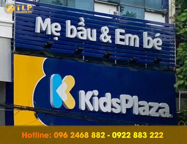 bien quang cao kidplaza - Quảng cáo TLP địa chỉ làm biển quảng cáo số 1 tại Long Biên