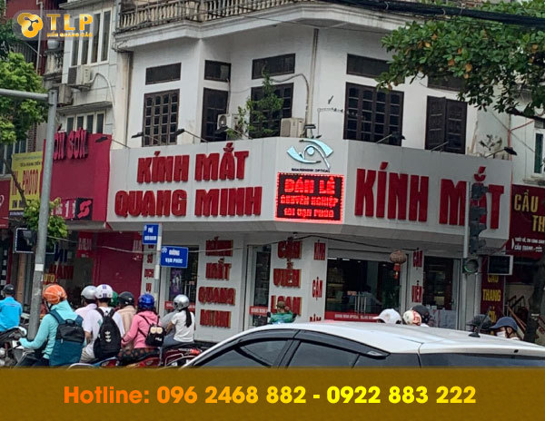 bien quang cao kinh mat quang minh - Quảng cáo TLP địa chỉ làm biển quảng cáo số 1 tại Long Biên