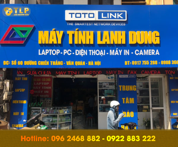 bien quang cao may tinh - Quảng cáo TLP địa chỉ làm biển quảng cáo số 1 tại Long Biên
