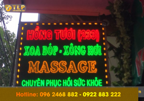 bien vay quang cao massage - 29+ mẫu biển quảng cáo massage ấn tượng nhất