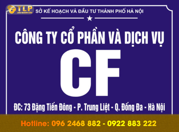 bien cong ty alu - 29 mẫu biển công ty alu ấn tượng và giá rẻ nhất tại Hà Nội