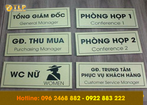 bien phong alu vang - Biển tên phòng Alu giá rẻ, uy tín và chất lượng tại Hà Nội