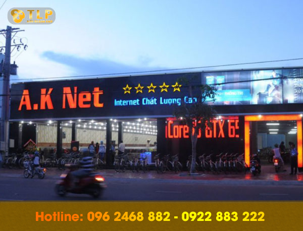 bien quang caoak net - Địa chỉ làm biển quảng cáo quán net uy tín tại Hà Nội
