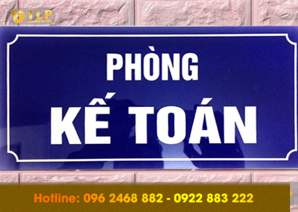 bien ten phong ke toan - Biển tên phòng Alu giá rẻ, uy tín và chất lượng tại Hà Nội