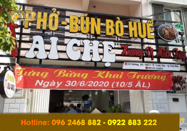 bien hieu pho - 101 mẫu biển quảng cáo quán phở hấp dẫn nhìn là muốn vào ăn liền