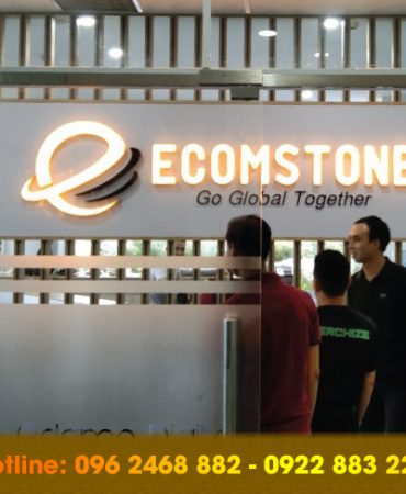 backdrop cong ty ecomstore 2 370x450 - Backdrop chữ mica tại công ty Ecomstone